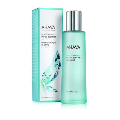 Ahava kūno aliejus „Sea-kissed“ sausojo aliejaus purškiklis „Aqua“ 100 ml 100 ml