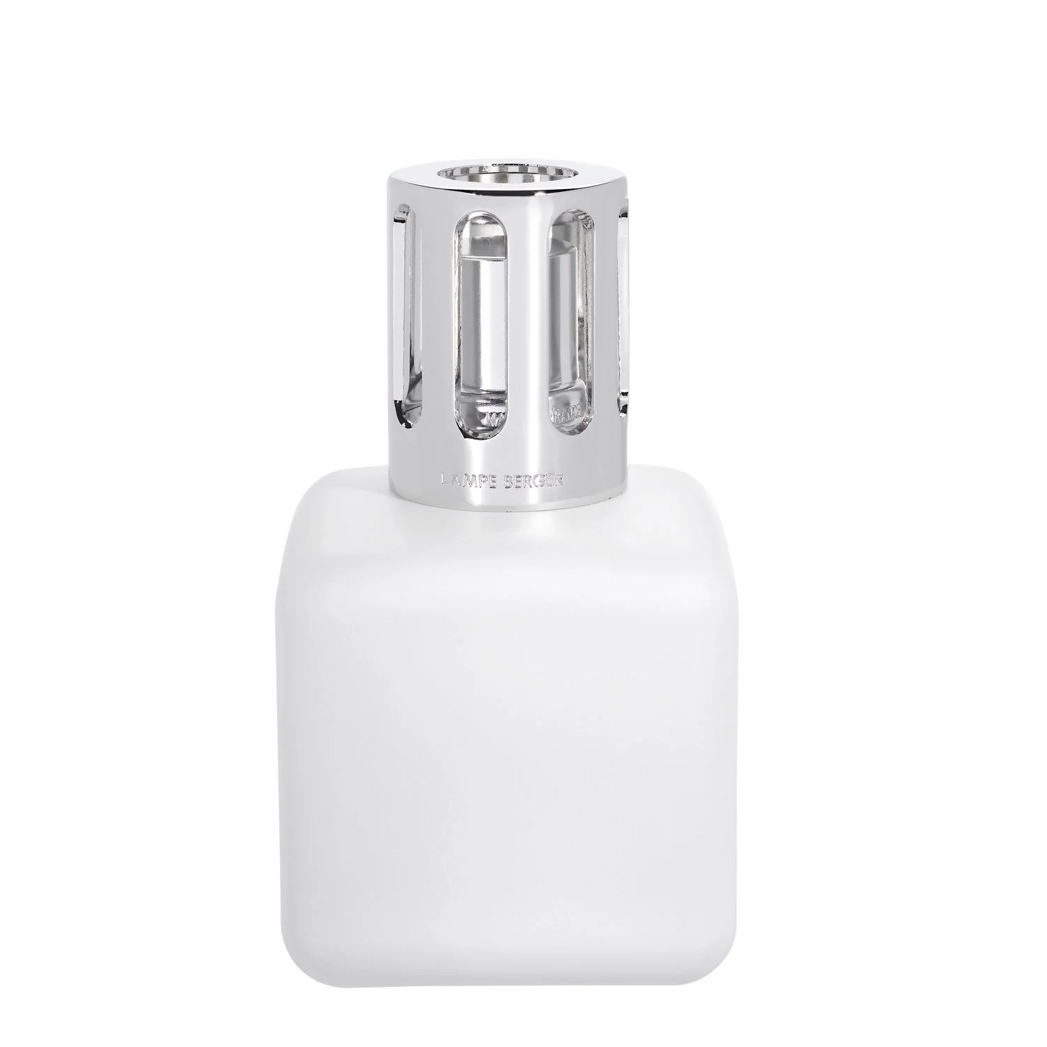 Lampe Coffret Glacon Blanc Neige - Cofanetto con Lampada, Lampada Catalitica, Profumo per Lampada Catalitica