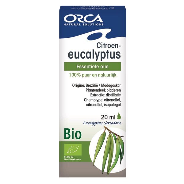 Орка органско етерично уље лимуна и еукалиптуса<br>20ml