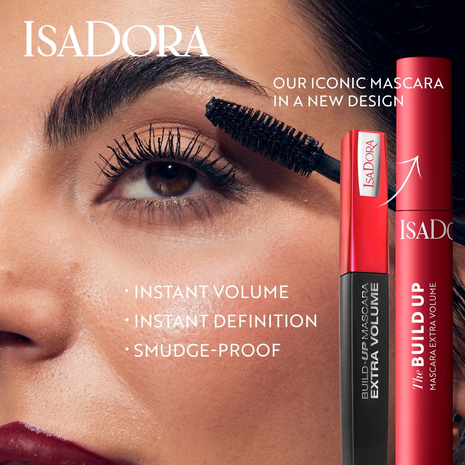Isadora Mascara The Build Up Extra Volume - 10 ml