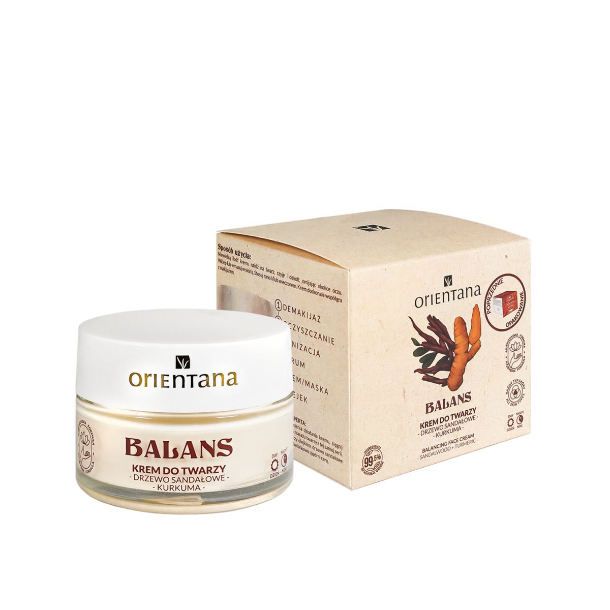 Orientana dag- en nachtcrème voor het gezicht 50 g
