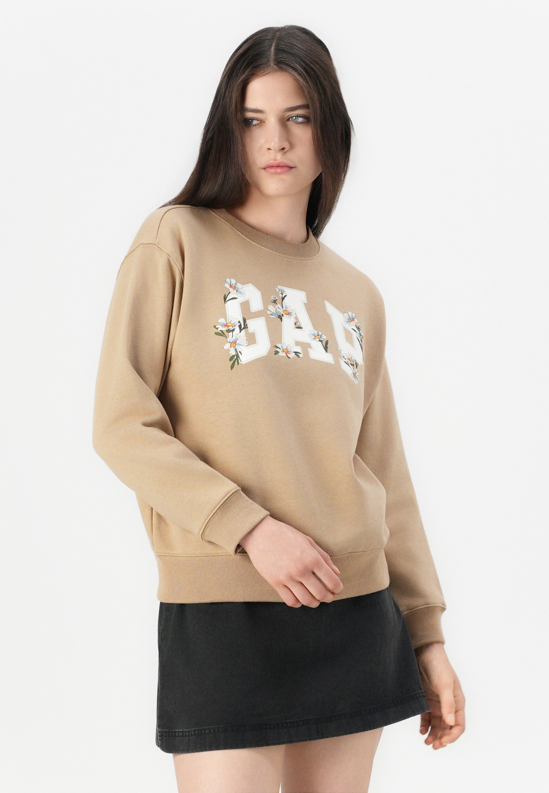 Felpa GAP EXCLUSIVE HERITAGE CREW - Mojave