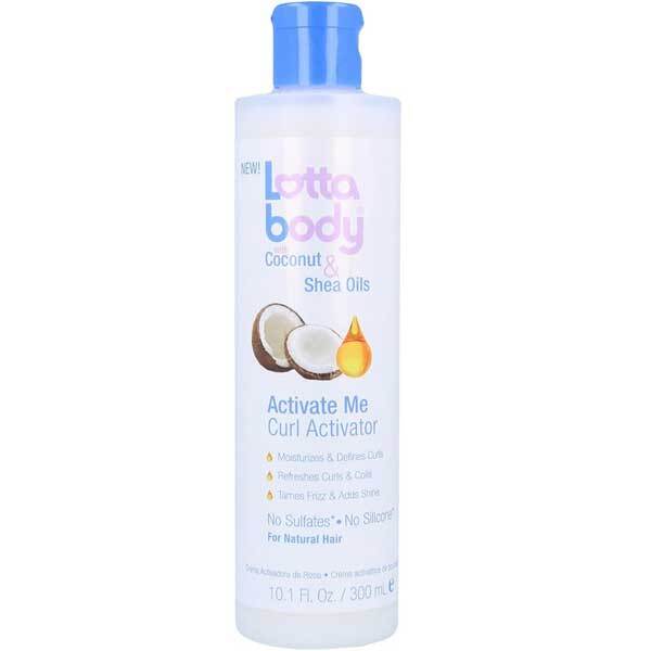 Activador de rizos Lottabody con aceites de coco y karité