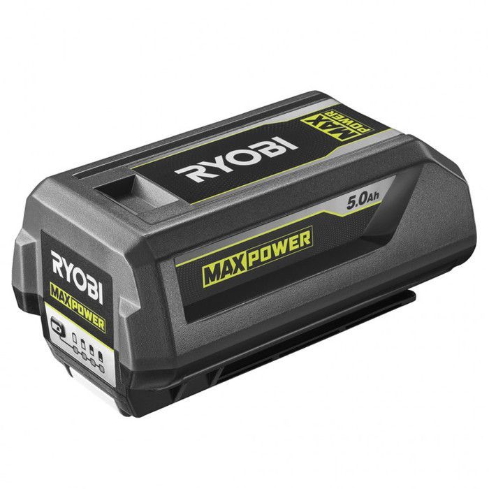 RYOBI - 1 batería de litio+ MAXPOWER de 36 V y 5,0 Ah - Gestión individual de carga/descarga de celdas y energía regulada - RY36B50B