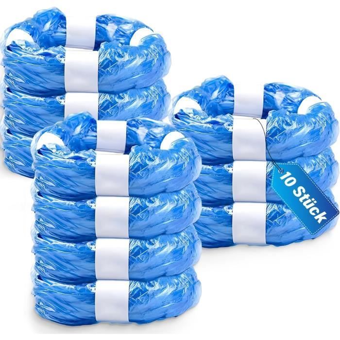 10 recambios para cubo de pañales, película antibacteriana multicapa, que bloquea los olores.