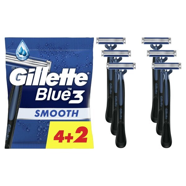 Gillette Blue3 britvice za jednokratnu upotrebu<br>6 komada