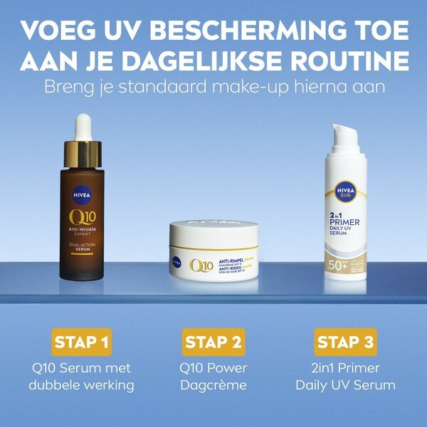 NIVEA Sun 2-u-1 Primer dnevni UV serum<br>30 ml