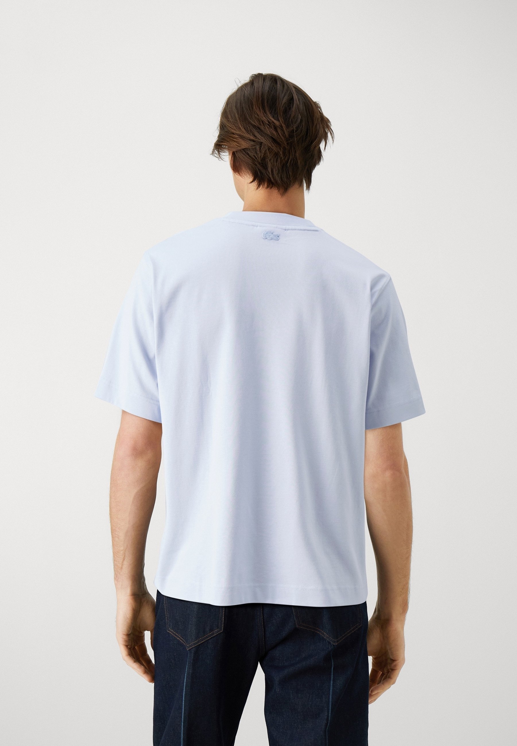 T-shirt Lacoste Basic - azzurra