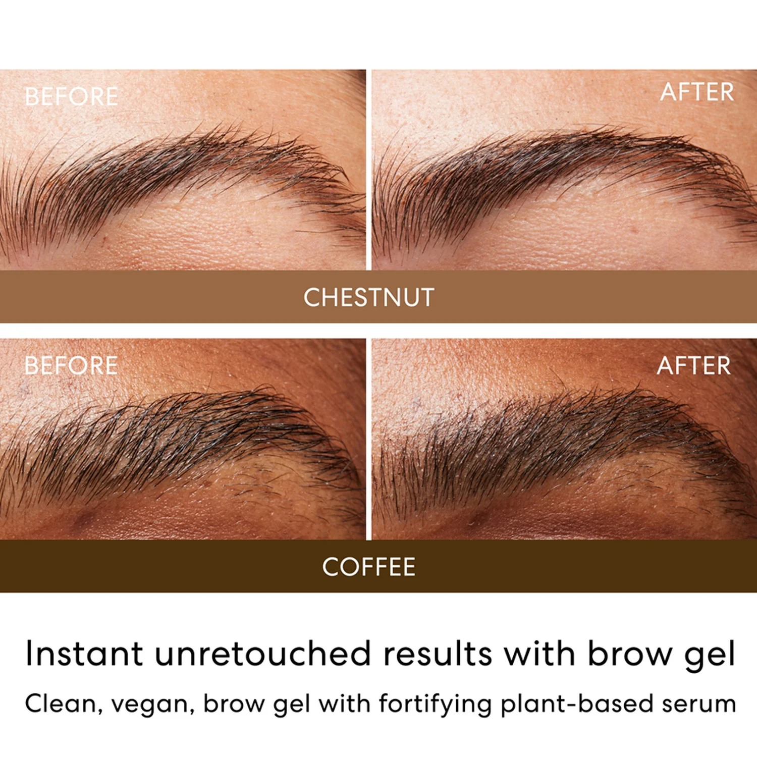 Occhi Strength & Length Serum-Infused Brow Gel - Gel e mascara sopracciglia