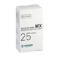MENARINI Glucocard MX Teststreifen zur Messung des Blutzuckerspiegels, 25 Stück