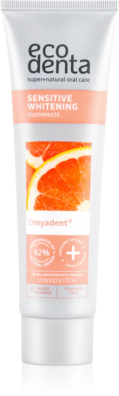 Ecodenta Sensitive Whitening Zahnpasta für empfindliche Zähne