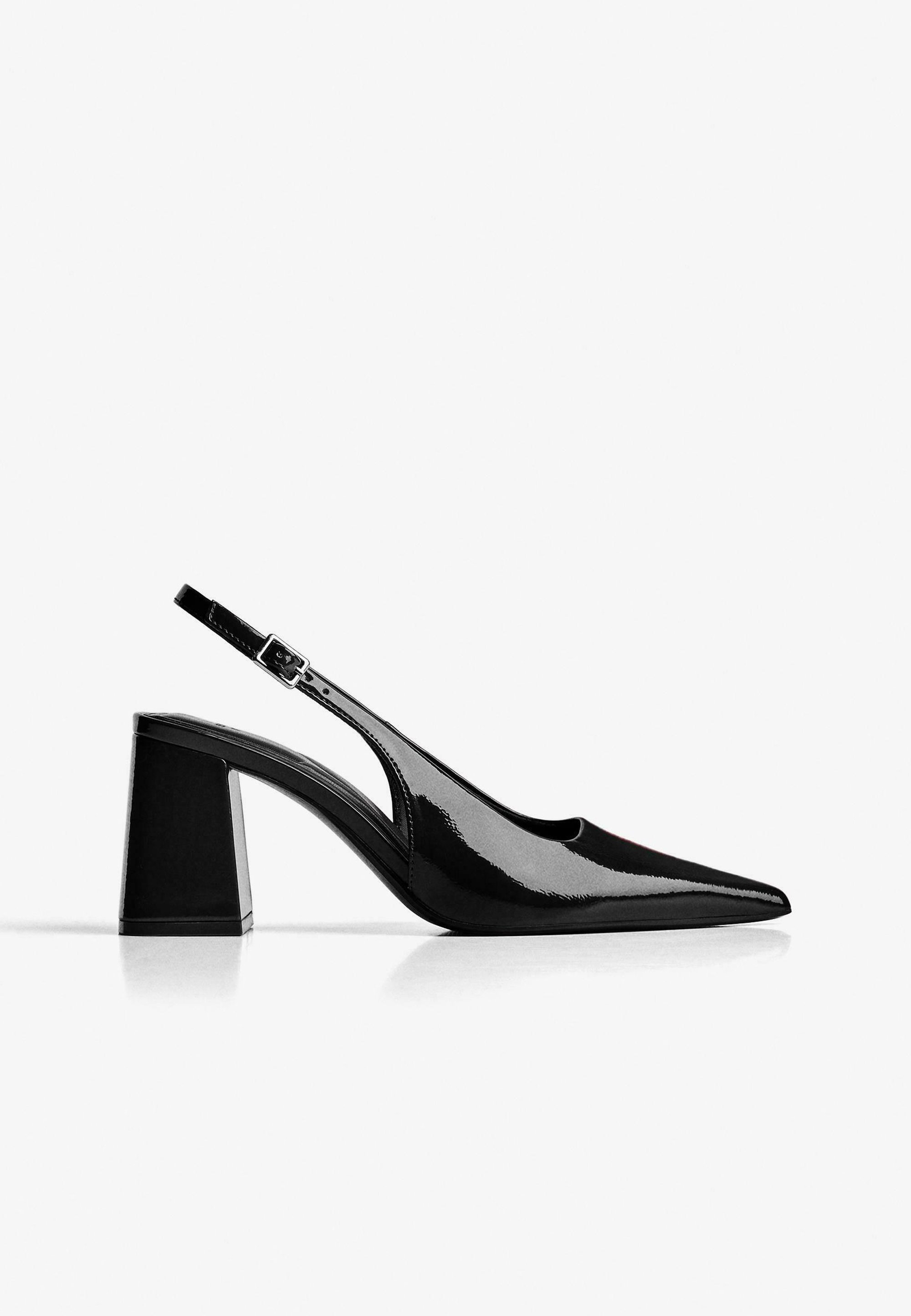 Bershka BLOCK HEEL - Tacchi alti - neri