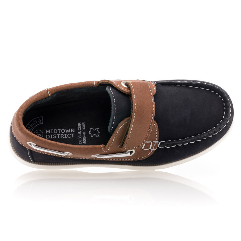 Mocassins / chaussures bateau Garcon Bleu