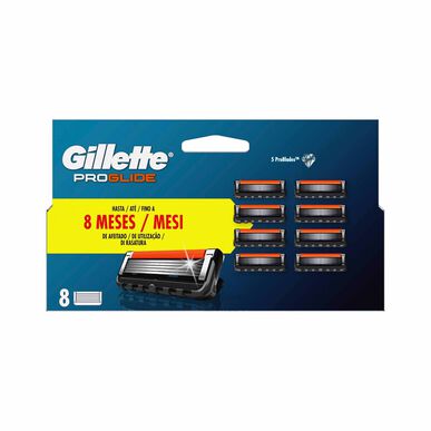 Gillette ProGlide -partahöylän vaihtoterät 8 kpl