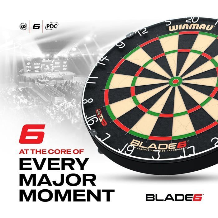 Professional Bristle Dartboard - Offizielle Turnierspezifikation
