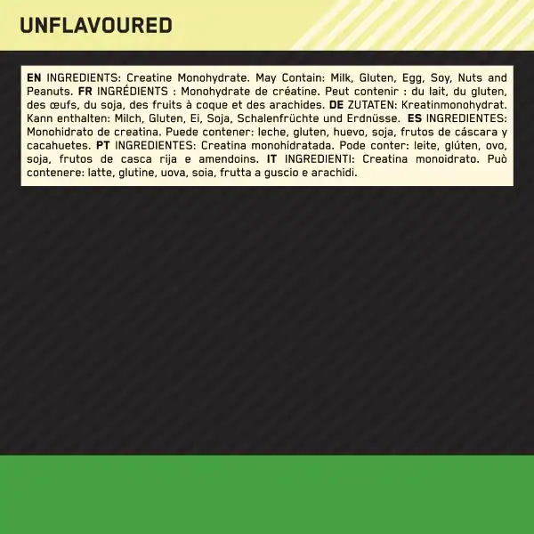 Creatina in polvere micronizzata Optimum Nutrition 317 g | Salute | Superdrug