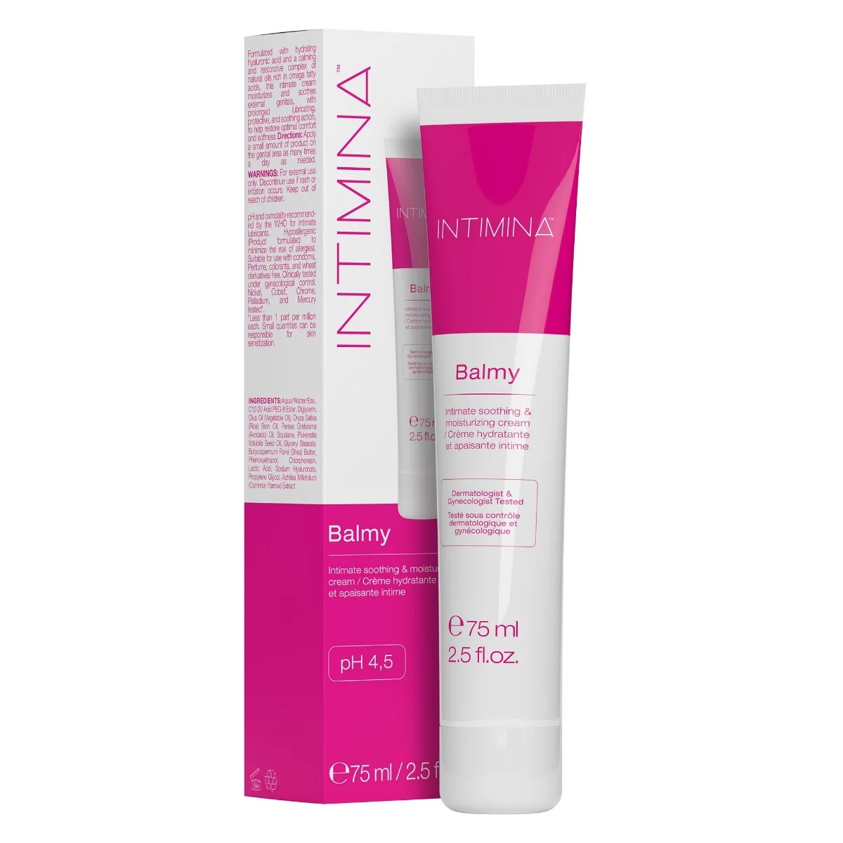 INTIMINA Creme íntimo Intimina Balmy 75 ml