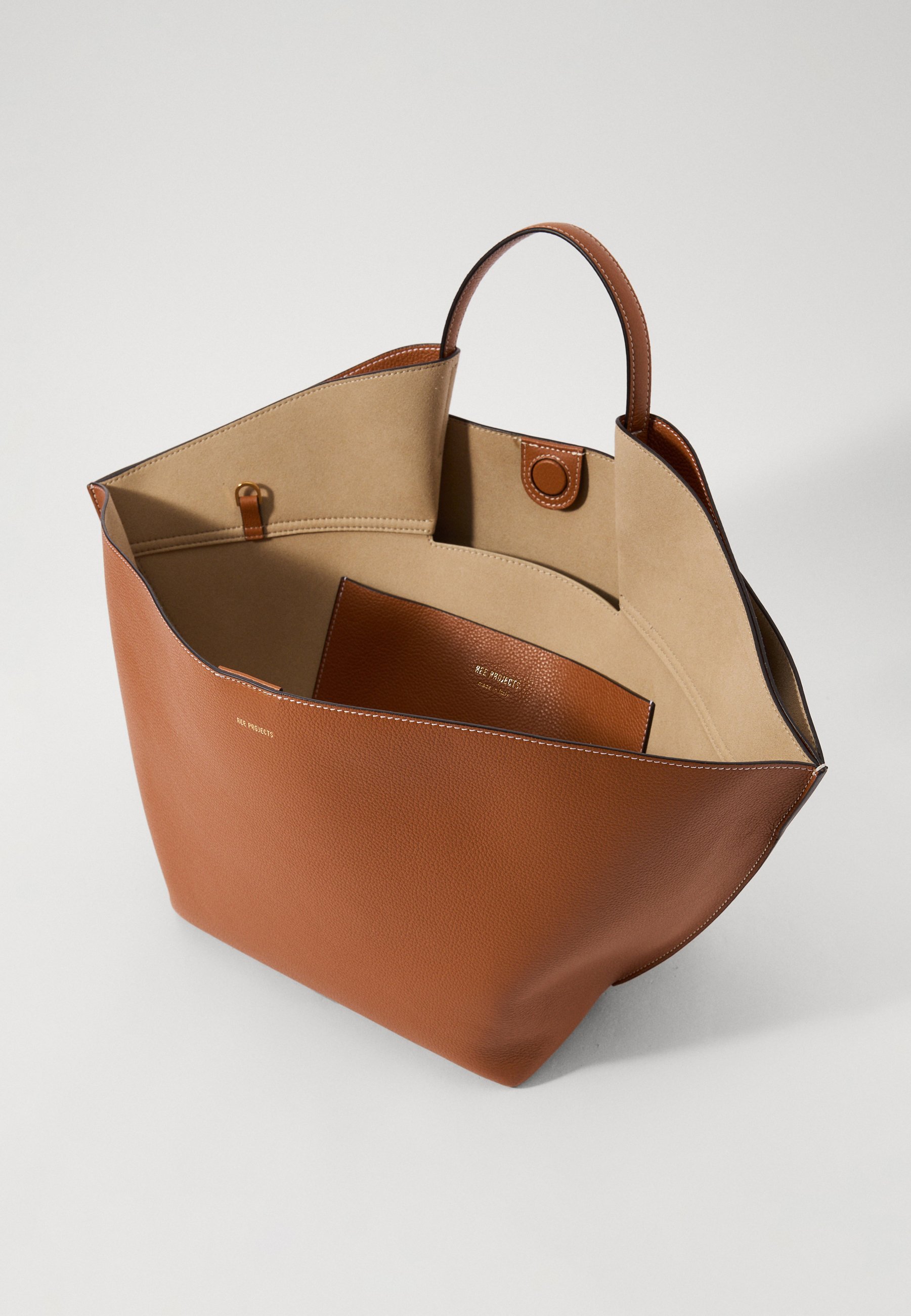 Ree Projects ANN TOTE MEDIUM - Borsa a mano - caramello