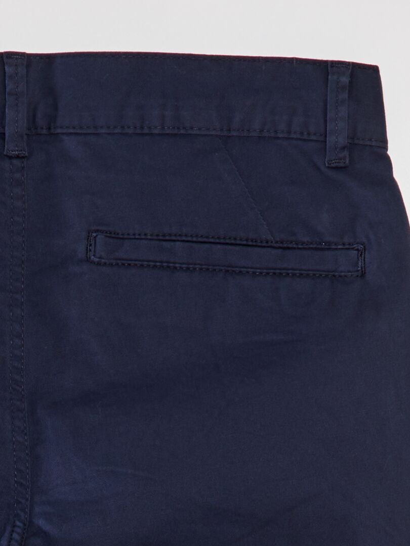 Spodnie Skinny Chino L34 - Niebieskie