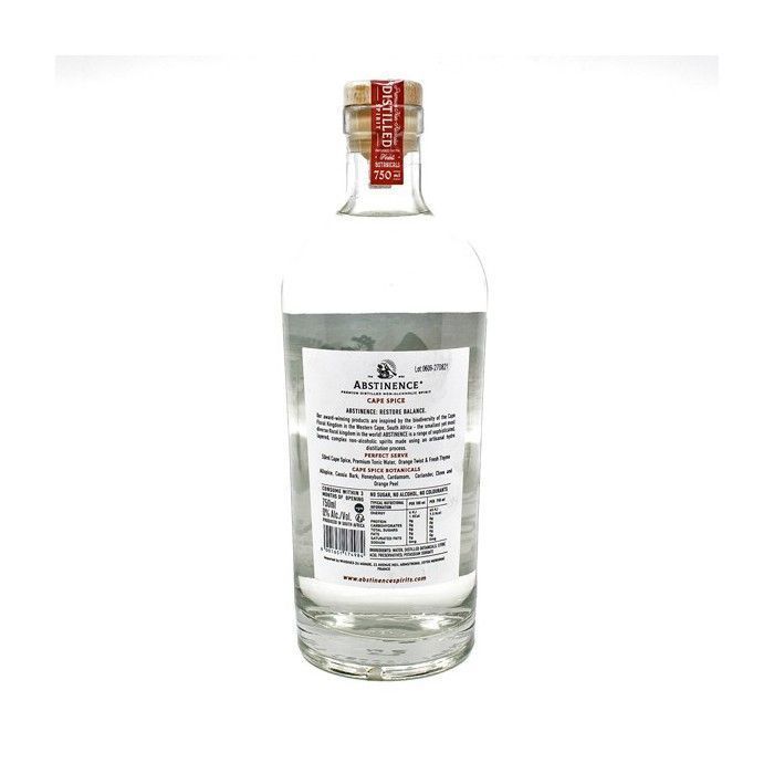 Abstinence Cape Spice alkoholfreie Spirituose 75cl
