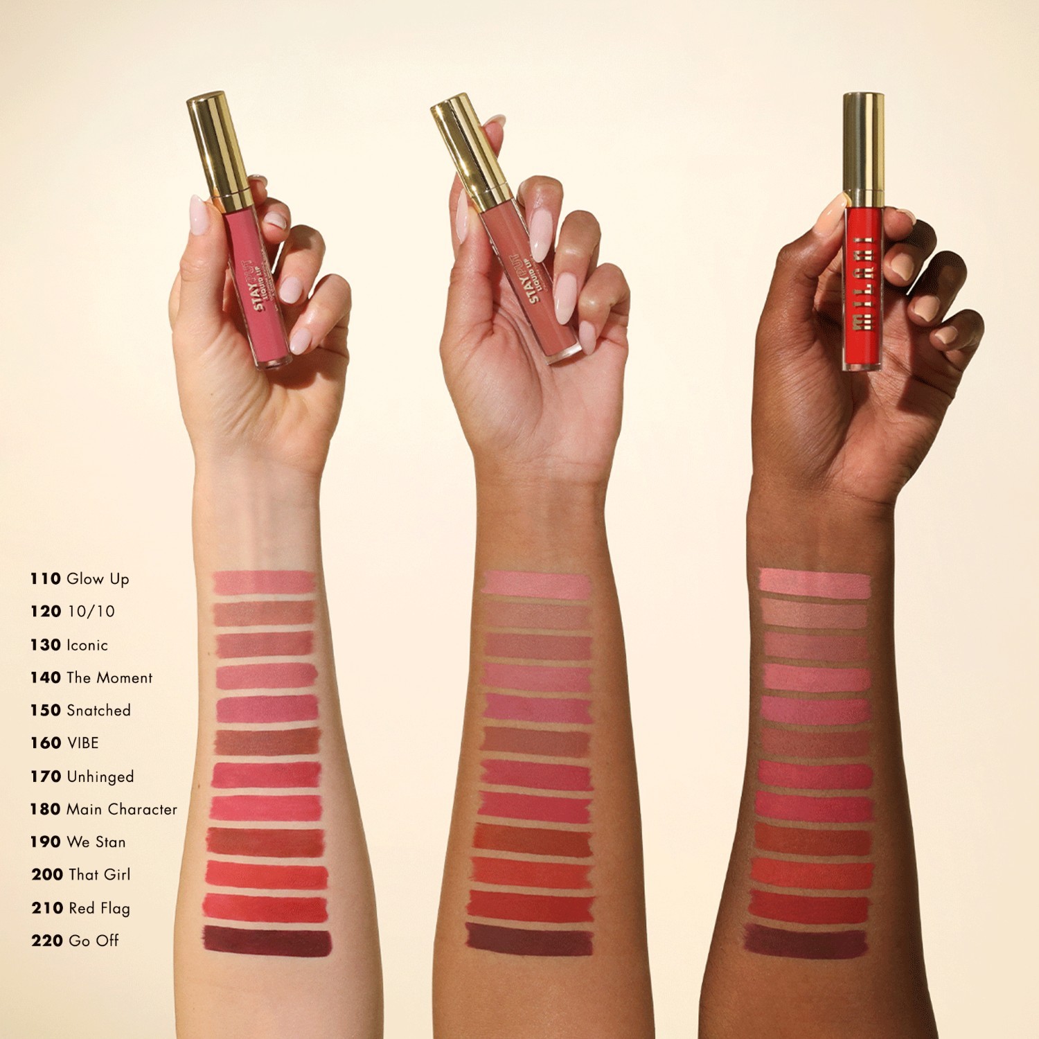 Milani lūpu krāsa Stay Put Liquid Lip - 3,2 ml