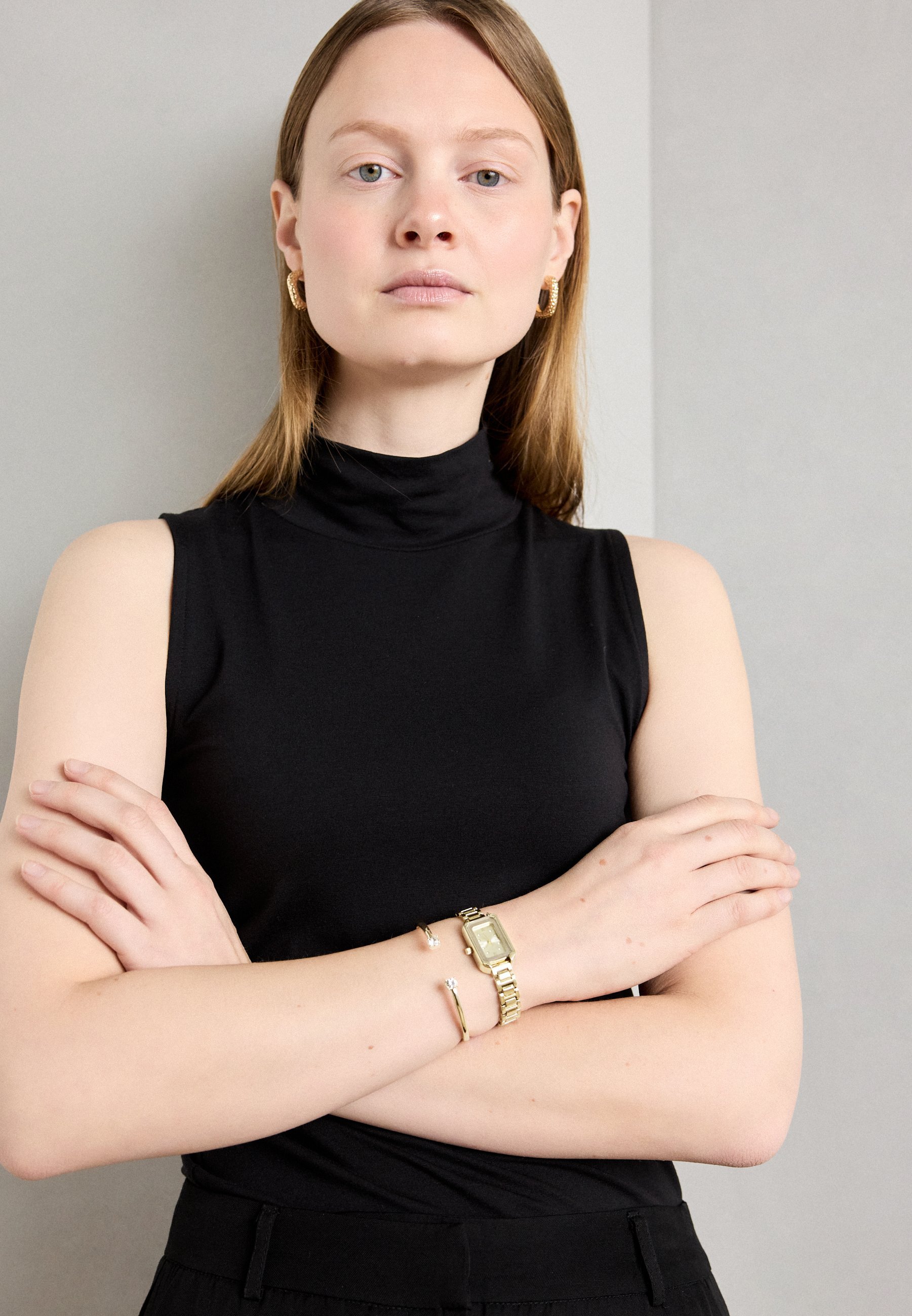 Anna Field SET - Horloge - goudkleurig