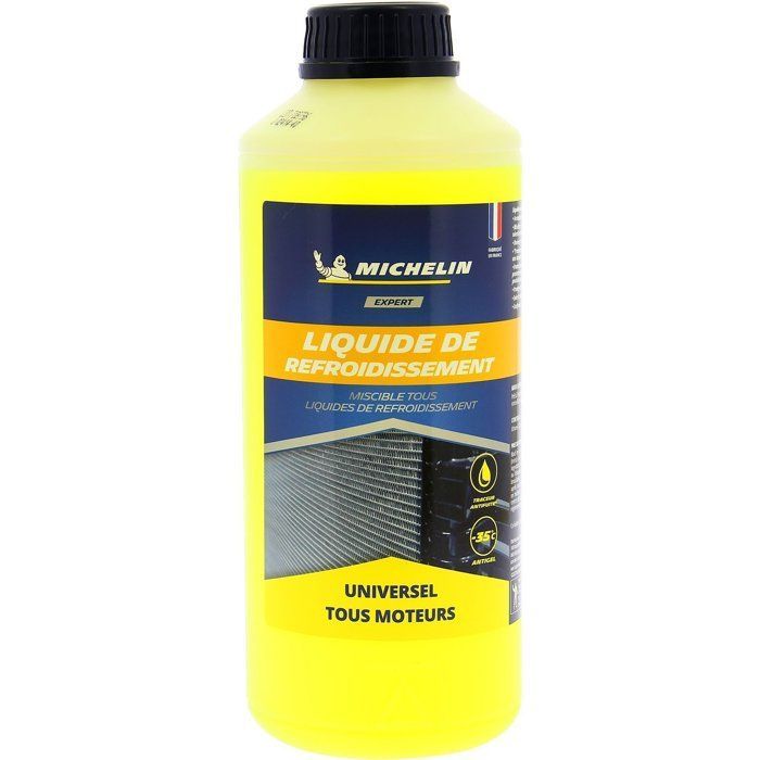 Coolant - MICHELIN - Yellow - UNIVERSAL all engines - 1L