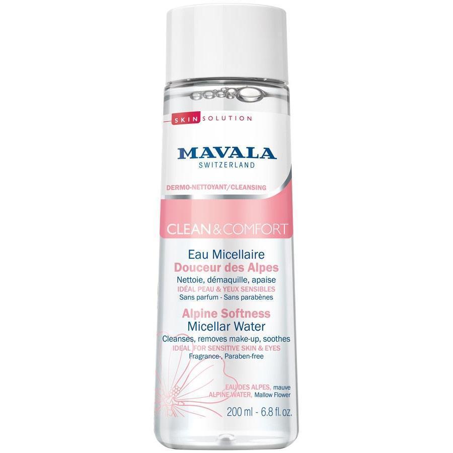 Mavala Clean & Comfort micelárna voda na čistenie tváre – 200 ml