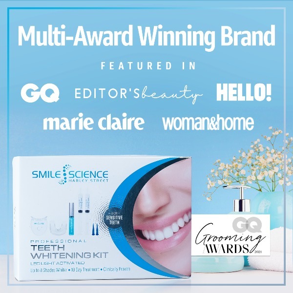 Kit professionale per lo sbiancamento dei denti Smile Science Harley Street