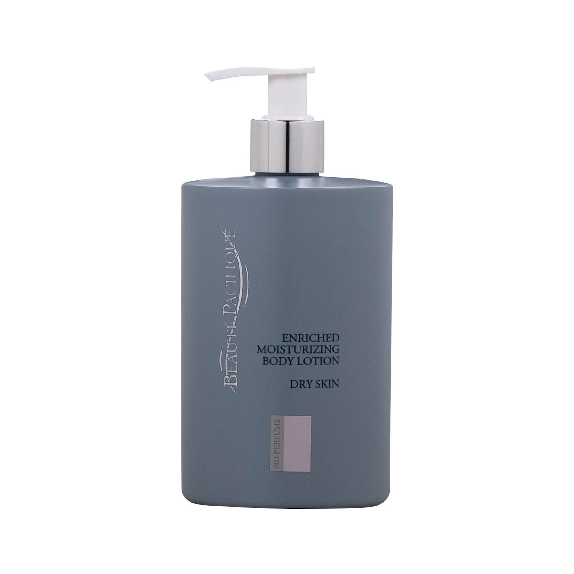 Loțiune de corp hidratantă îmbogățită pentru piele uscată, fără parfum, 500 ml - Beauté Pacifique