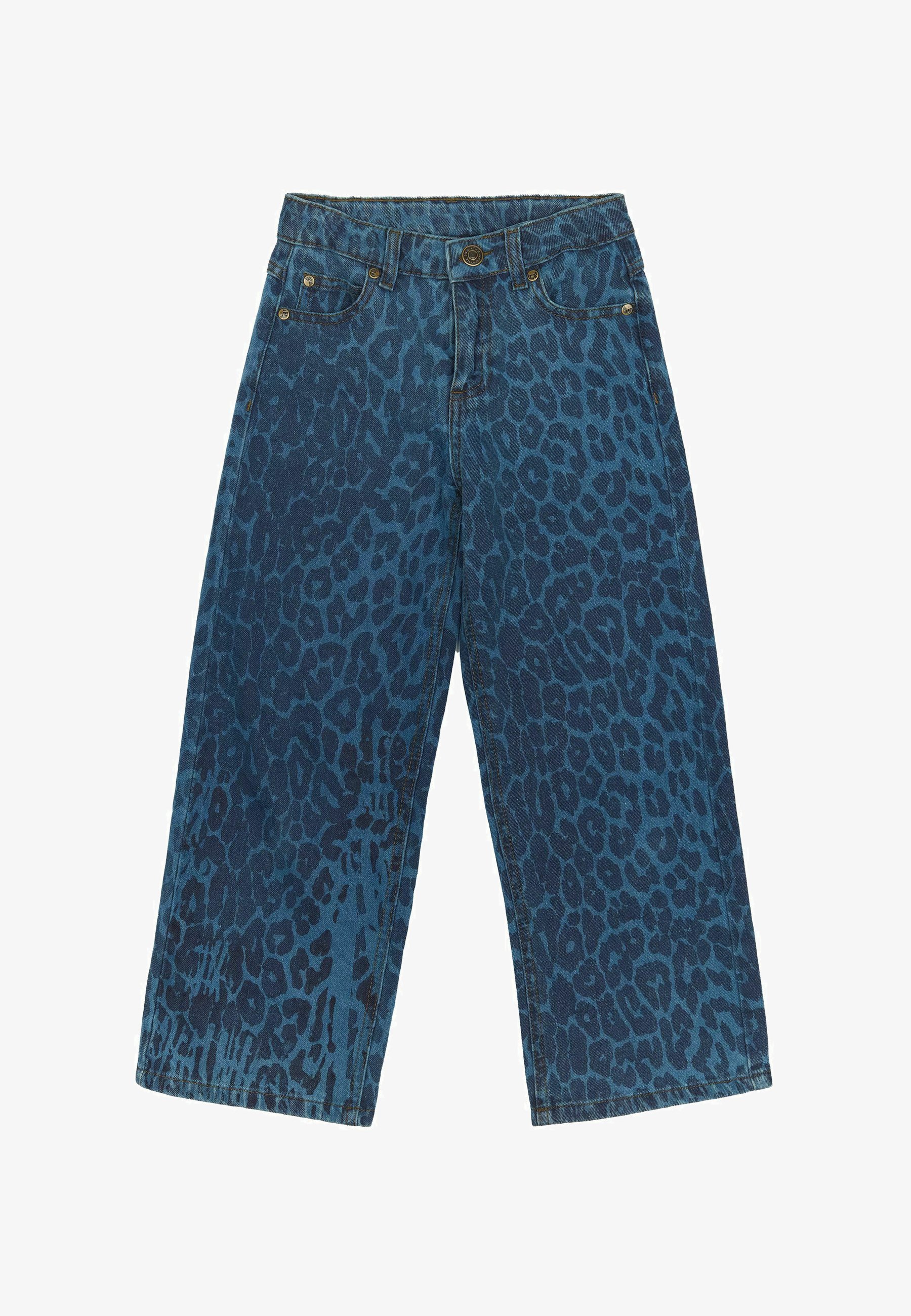 Nova PRIMA WIDE - Calça jeans reta - denim azul médio