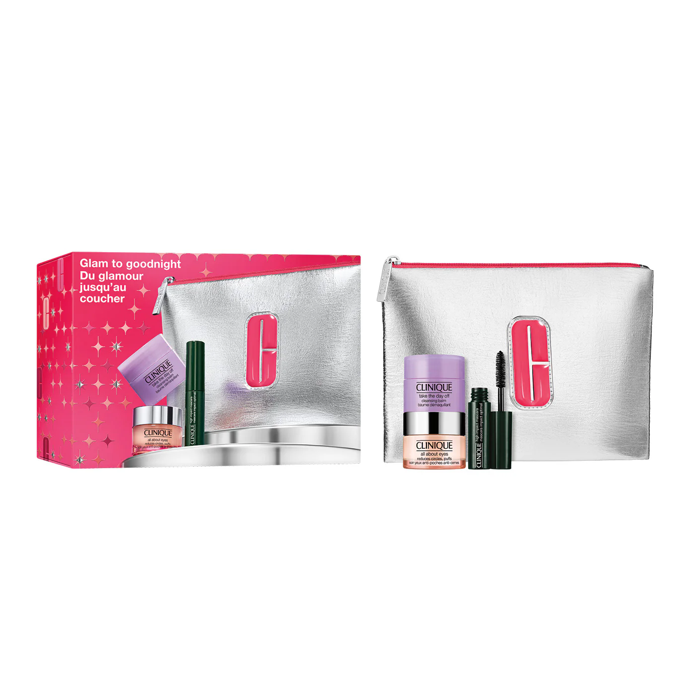 All About Eyes/Lips Set - Glam to Goodnight - Cofanetto Occhi e Labbra, Contorno occhi antirughe