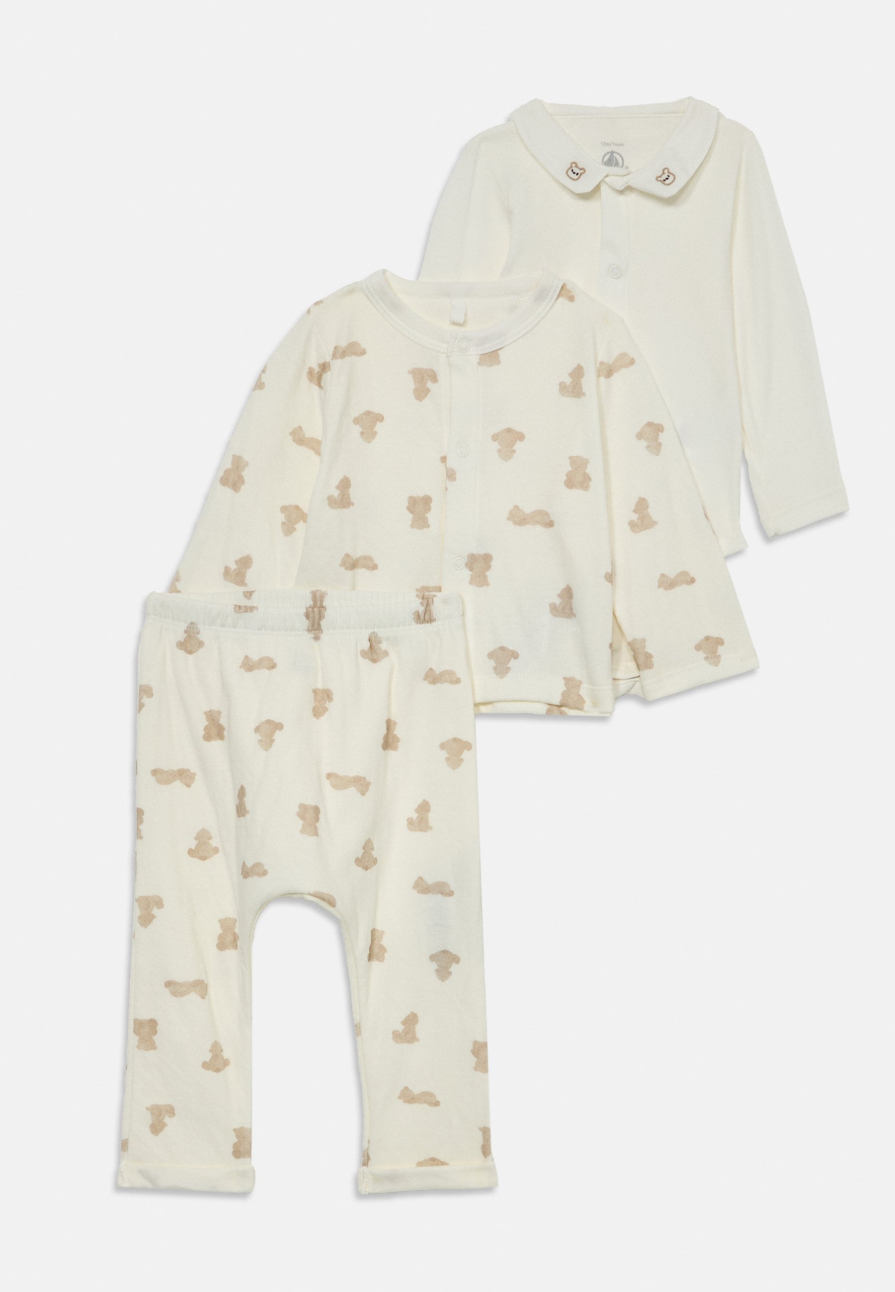 Set regalo Petit Bateau per neonato unisex - Regali per neonati - marshmallow/marrone