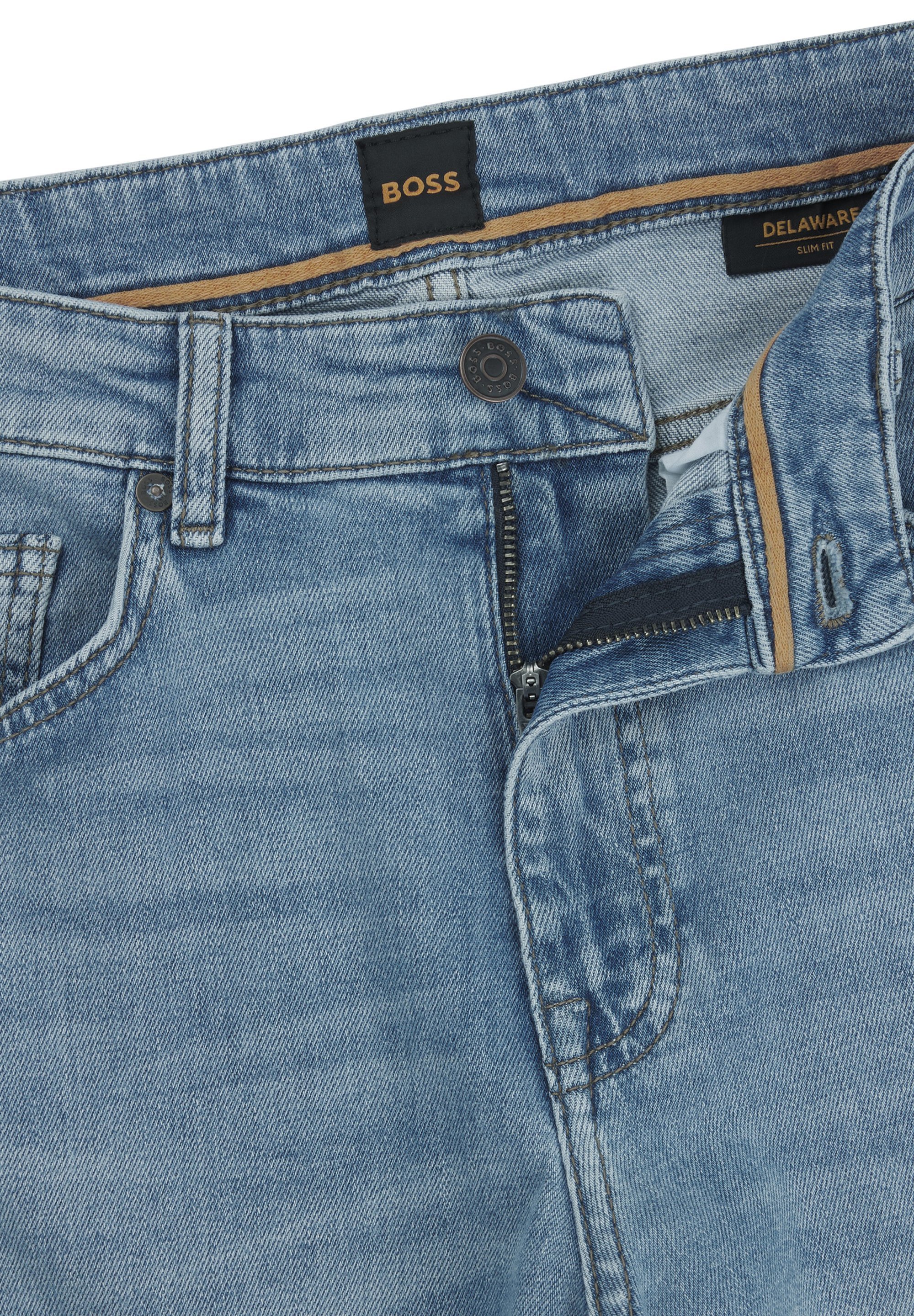 BOSS DELAWARE - Jean slim - bleu vif