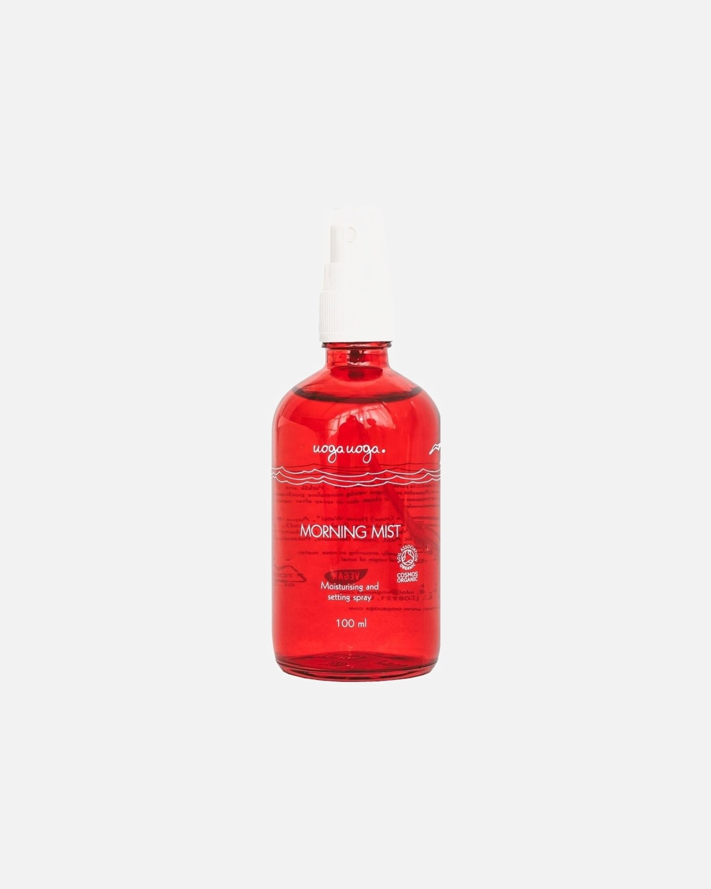 Uoga Uoga „Morning Mist“ veido purškiklis – drėkinamasis, fiksuojamasis purškiklis su hialurono rūgštimi – 100 ml