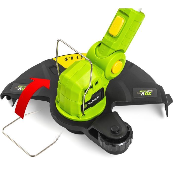 Desbrozadora inalámbrica - FIELDMANN - 20V - Ancho de corte de 30cm - Batería y cargador no incluidos