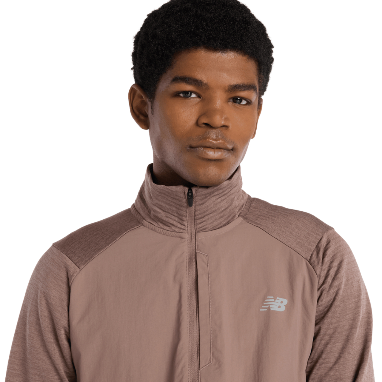 New Balance Athletics Heat Grid -half-vetoketjullinen urheilupaita