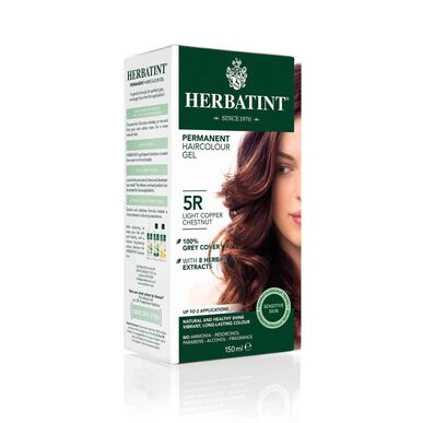 Herbatint plaukų dažai 5R šviesiai vario ruda 150ml 150ml
