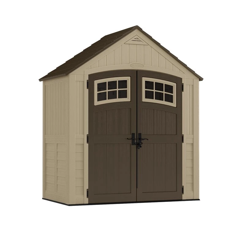 Sutton Outdoor kunststof opbergloods van 2,26 m breed x 1,22 m diep