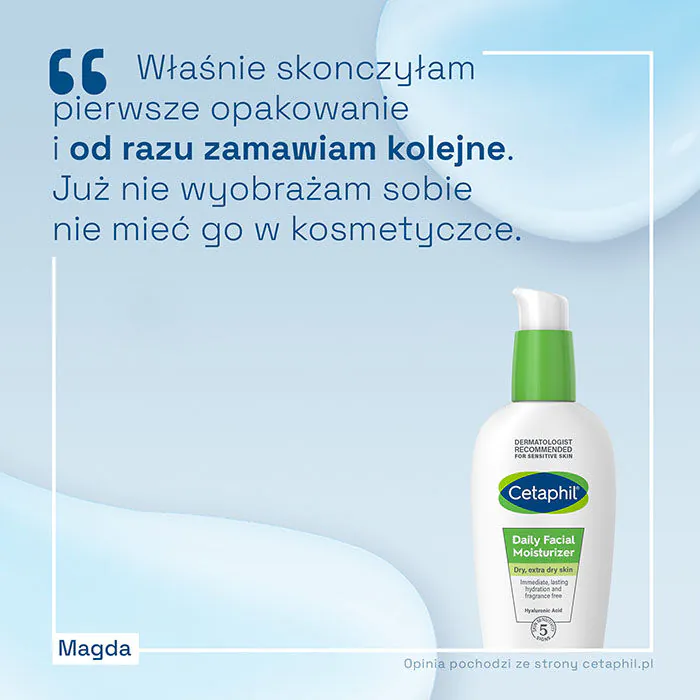 Cetaphil Krem Nawilżający do twarzy na dzień z kwasem hialuronowym