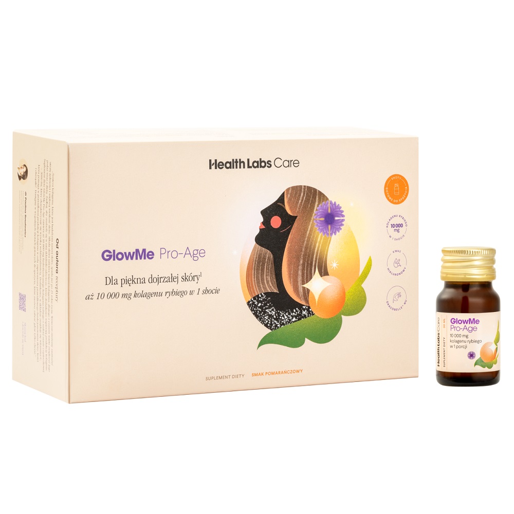 Veselības laboratorijas aprūpe GlowMe Pro-Age