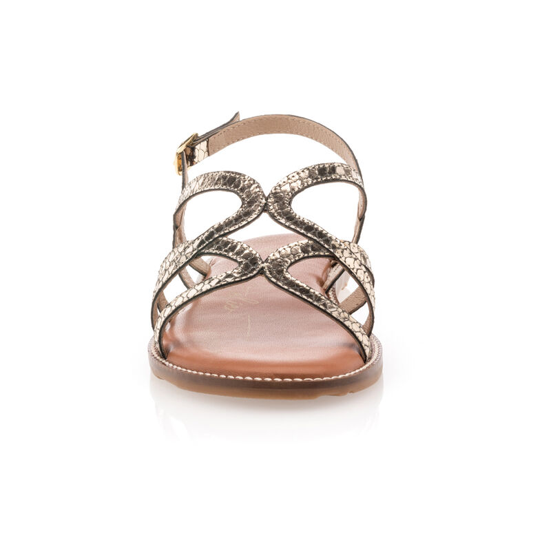 Sandalias amarillas para mujer / Zapatos de punta abierta