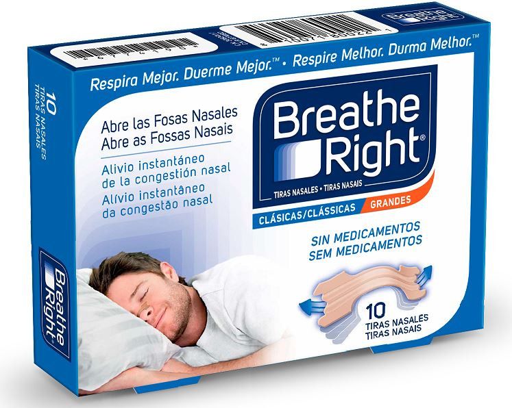 Breathe Right Classic velike nazalne trake Pribor prve pomoći