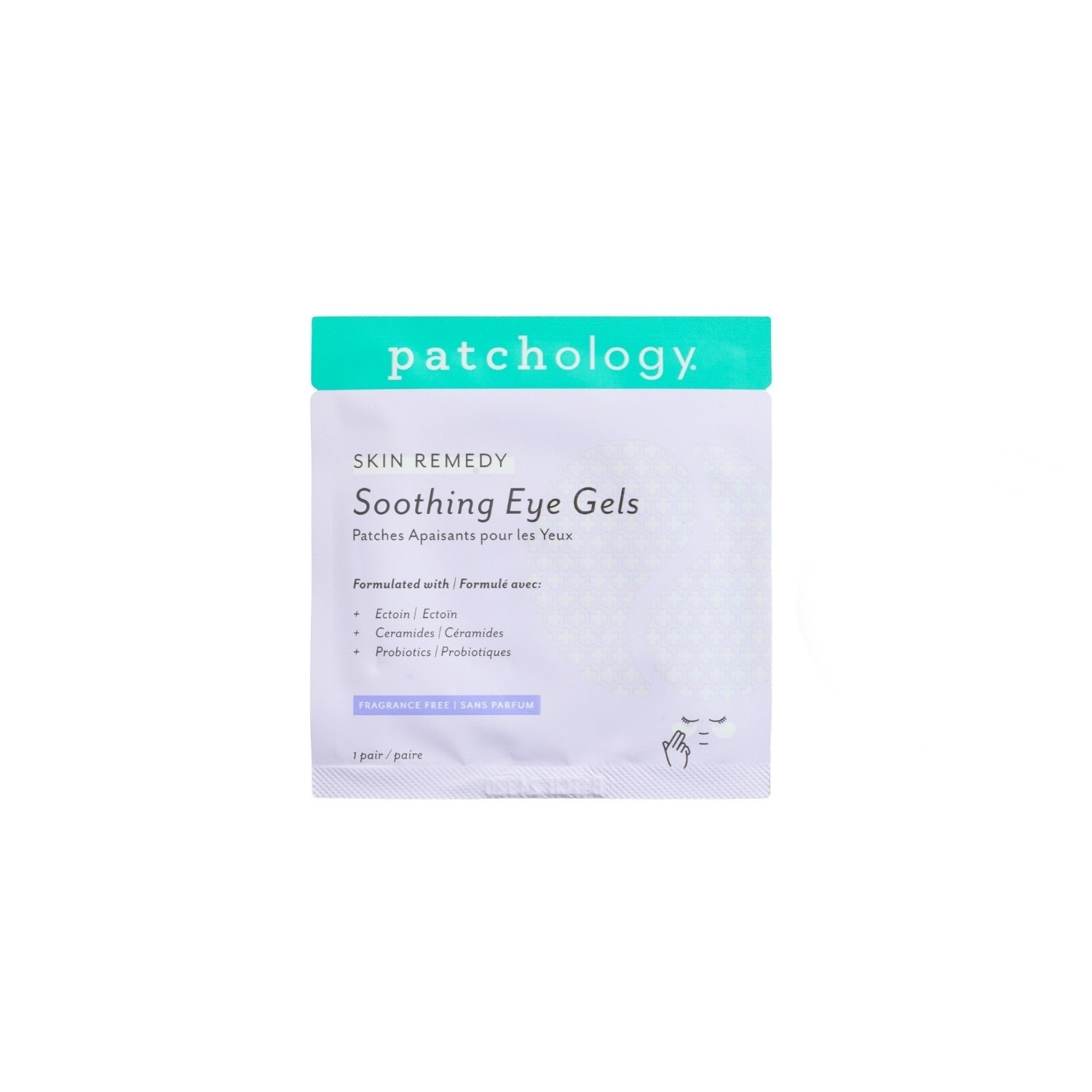 Patchology Eye Patches Skin Remedy Soothing Eye Gel – 5 párov – 1 kus