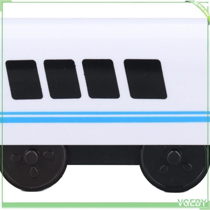 Set di trenini elettrici VGEBY, collegamento ad adsorbimento educativo, trenino giocattolo per giochi, tipo 3