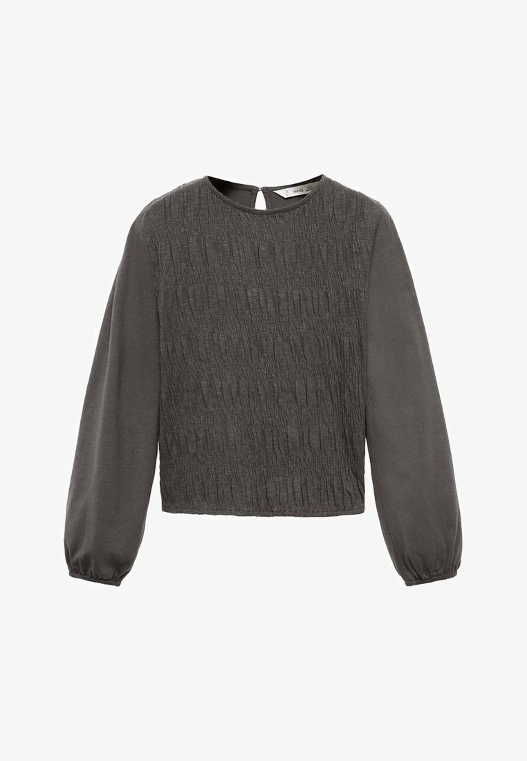 Mango Kids KID - T-shirt à manches longues - anthracite