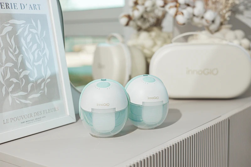 Prsna črpalka innoGIO GIOmum Line Premium Warm Double GIO-361