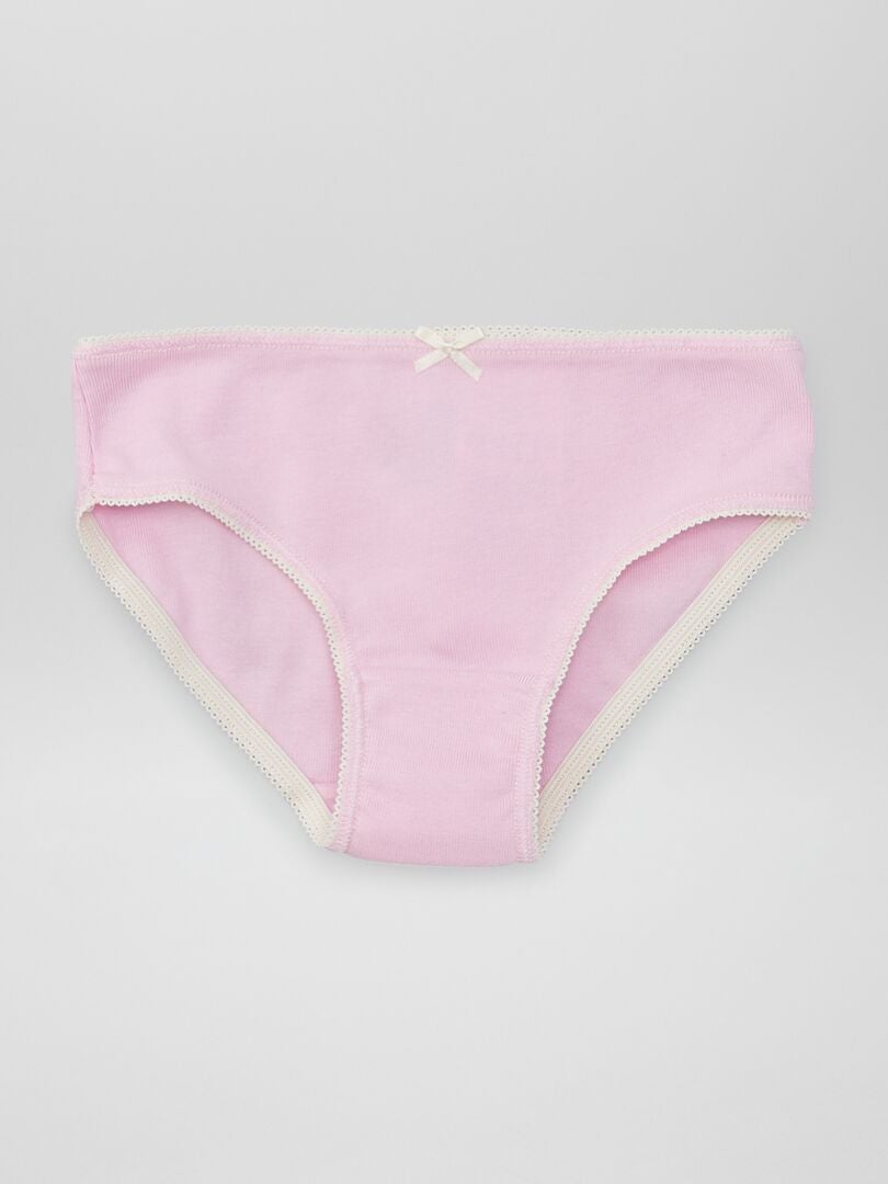 Conjunto de 3 calzoncillos estampados - MORADO