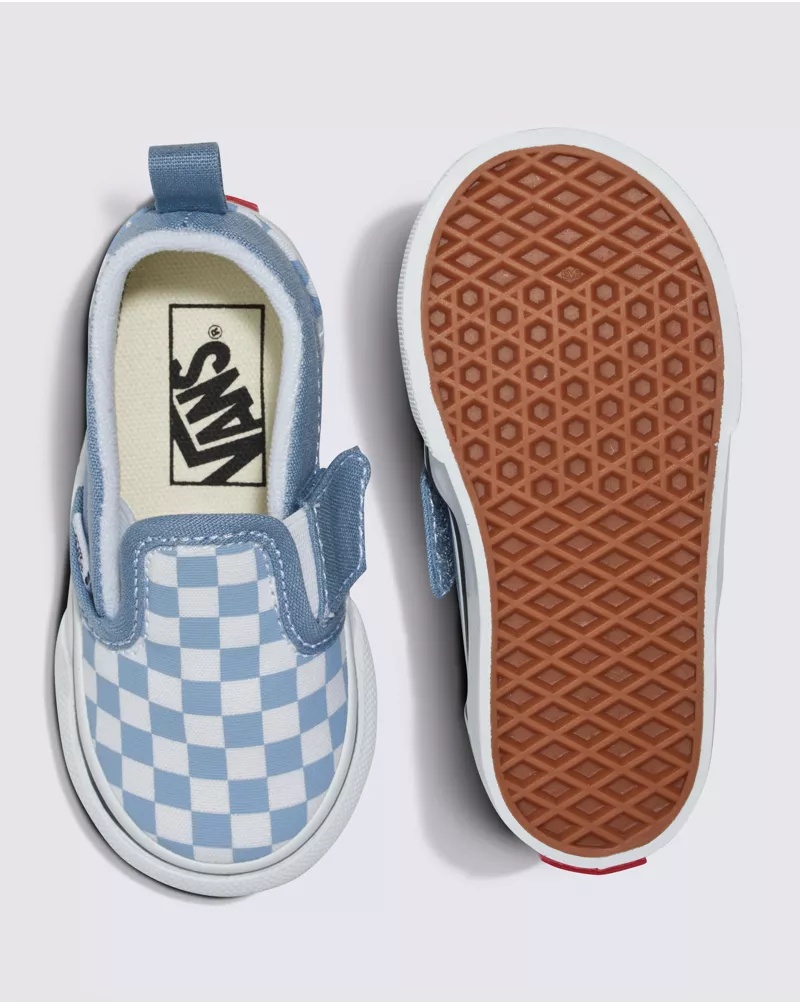 Toddler Classic Slip-On V Checkerboard Shoe