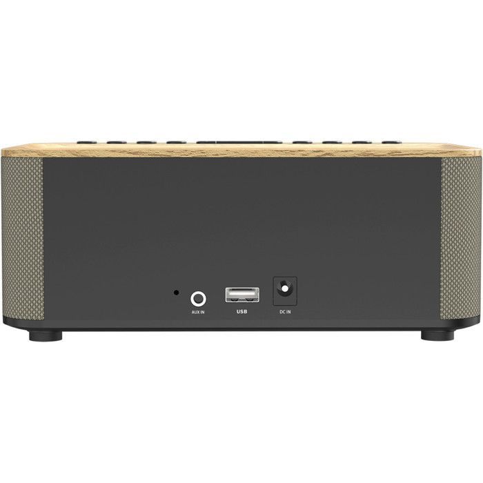 Clock radio - KENWOOD - CR-ST40DAB - Light wood - Bluetooth - DAB+ FM